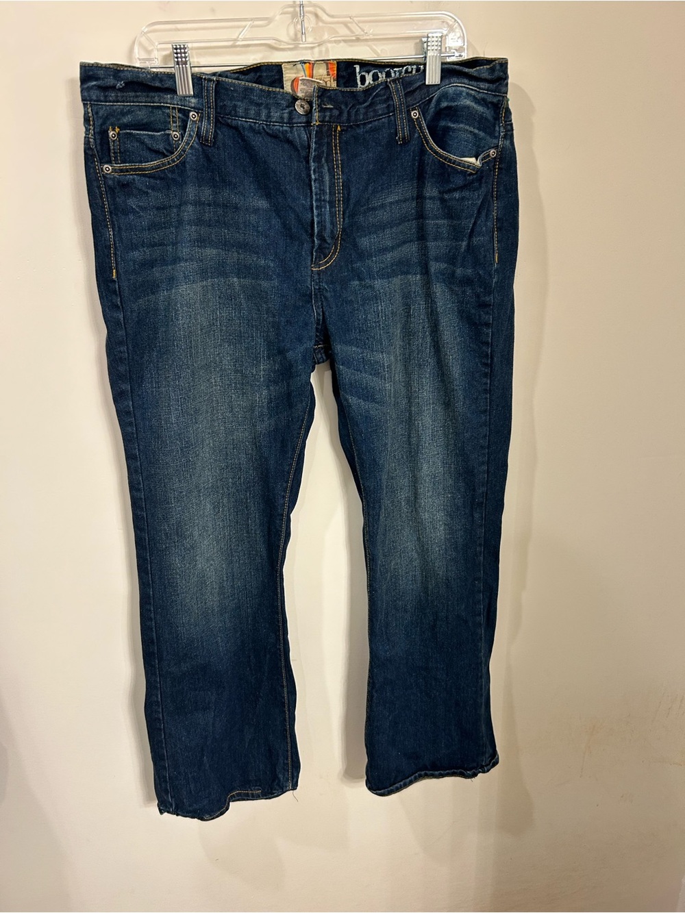 OP Men’s Indigo Relaxed Straight Jeans